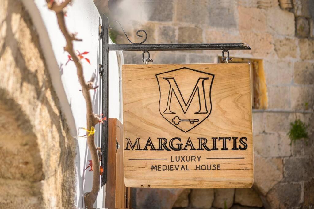 Margaritis Luxury Medieval House Rhodes City Buitenkant foto