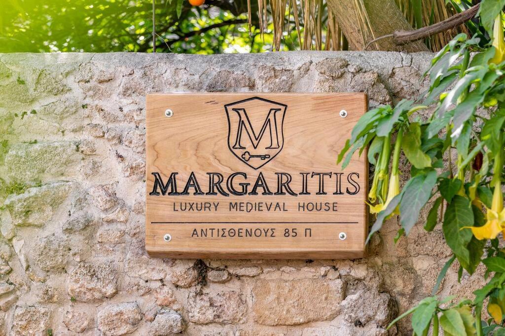 Margaritis Luxury Medieval House Rhodes City Buitenkant foto